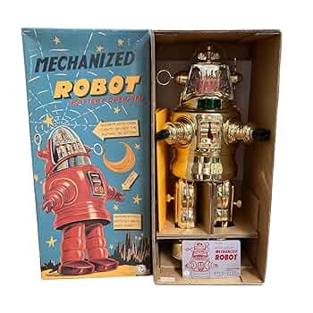 Amazon.co.jp: 大阪ブリキ メカナイズド ロボット Mechanized